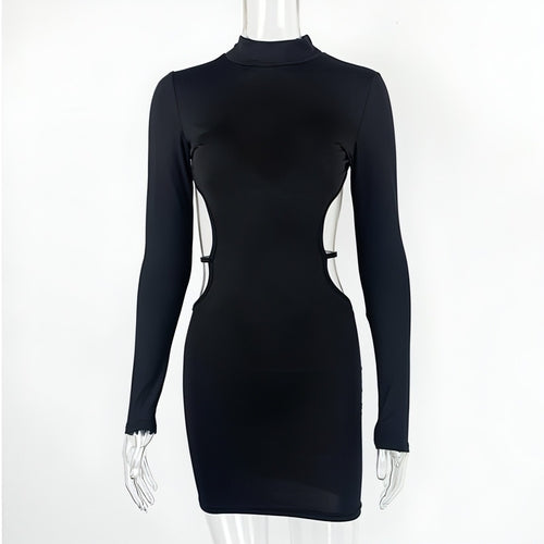 Vestido cut-out ajustado